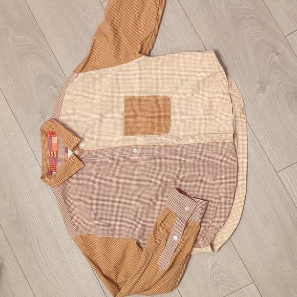 American Eagle | Cropped Plaid Shirt - Picture 1 of 3